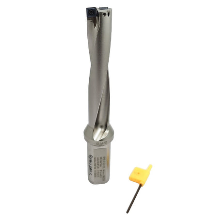 Indexable Insert U Drill 16 MM II Weldon Shank II Through Coolant II 10 pcs Carbide Inserts FREE