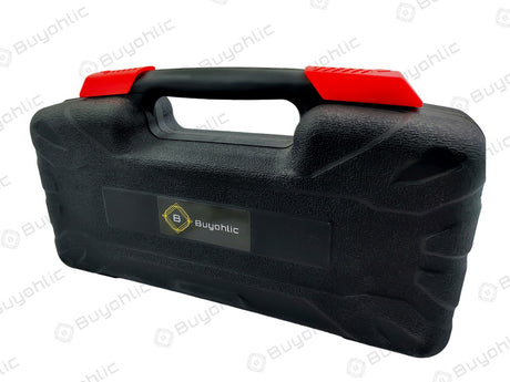 39 Piece General Household Hand Tool Kit Starter Set with Plastic Toolbox Storage Case