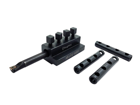 CNC Lathe Universal Boring Tool Holder with Interchangeable Sleeves – Precision Boring Bar Holder for CNC & Traditional Lathe Machines