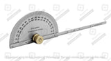 Stainless Steel Protractor 0-180 degrees Machine Tools