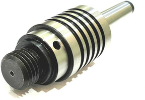 Lathe live center for precision tailstock support
