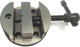 Round Vise Vice for 3" & 4" Rotary Table + 3 Fixing Tee Nut-Milling Tool