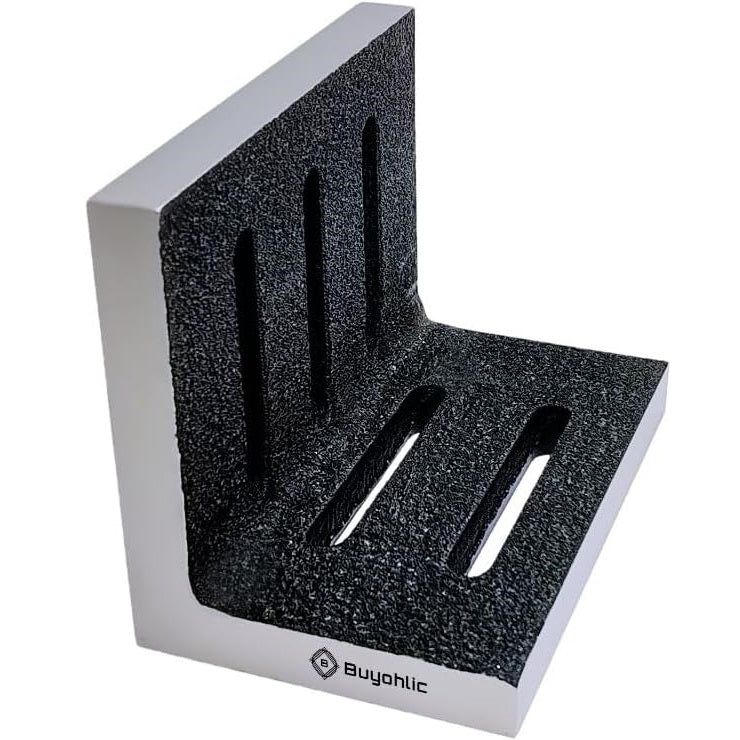 Ground Slotted Caste Iron Angle Plate 7" x 5.5" x 4.5" Inches