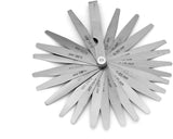 Feeler Gauge Metric Size Stainless Steel Precision Multi Blades Hand Tool Lathe