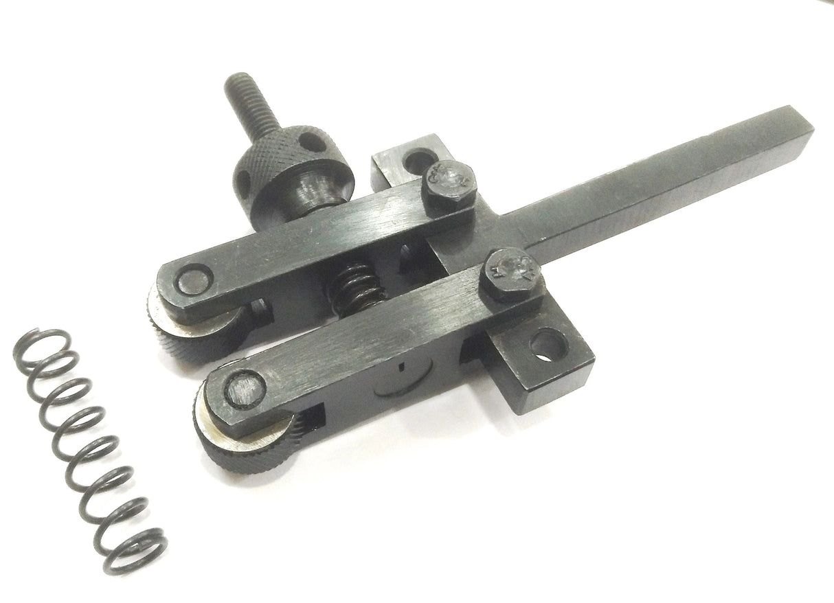 Industrial clamp knurling tool for lathe machines