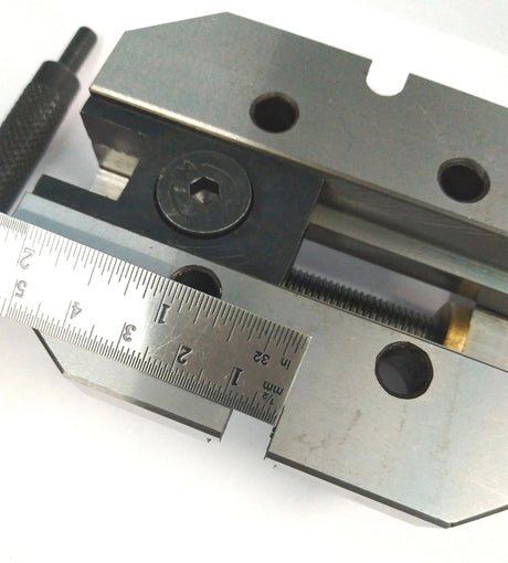 Precision 2-3/8" Inches (60 mm) Jaw Width  Grinding Steel Vice -Hardened & Ground Finish