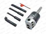 2" Inch Head Diameter Boring Head with Indexable Boring Bars -Imperial Standards