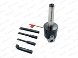 2" Inch Head Diameter Boring Head with Indexable Boring Bars -Imperial Standards With Plastic Box