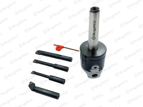 2" Inch Head Diameter Boring Head with Indexable Boring Bars -Imperial Standards