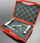 Buyohlic Set of 3 Reversible Ratchet Adjustable Tap Wrench with Plastic Case