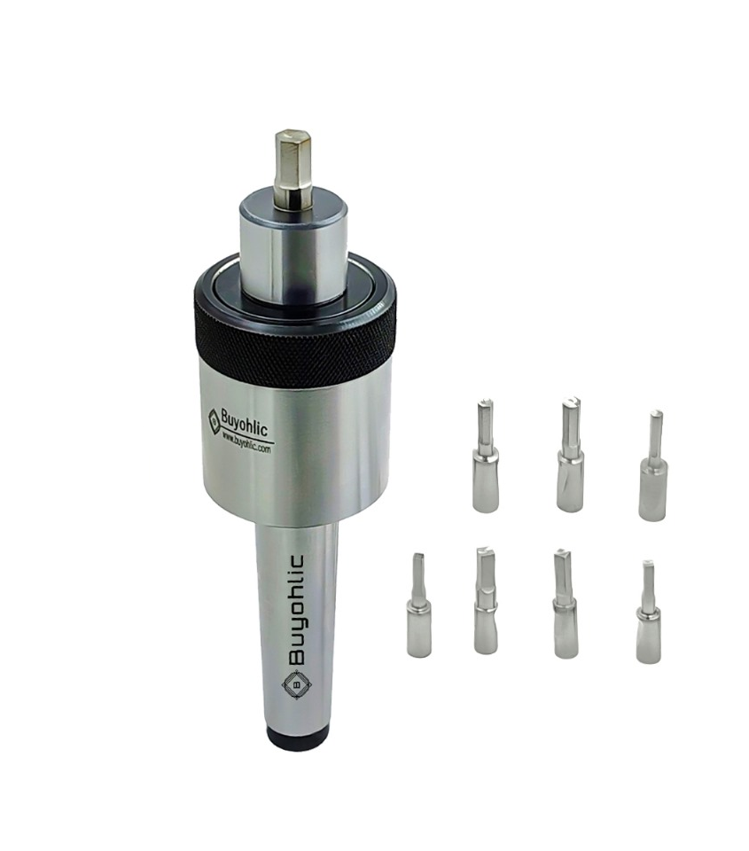 Lathe's Live Revolving Center-Centre with HSS Hardened Broaches