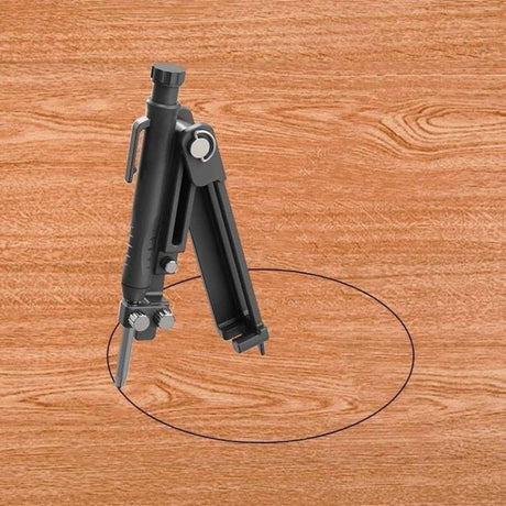 Aluminum Alloy Scribe Tool with Deep Hole Pencil, Construction Pencil Multi-function Scribing Tool- Construction Pencil