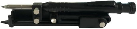Aluminum Alloy Scribe Tool with Deep Hole Pencil, Construction Pencil Multi-function Scribing Tool- Construction Pencil