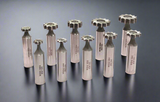 HSS M2 Grade Woodruff Hardened Keyseat Cutter - Set of 10 Pcs, 1/2" Shank Diameter, Straight Tooth Cutters