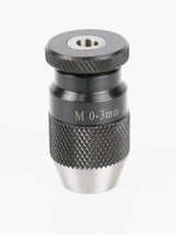 Buyohlic Micro Fine Drill Adaptor Miniature Quill 0-1/8 INCH/ 0-3MM JT0 Keyless Drill Chuck Taper to mount Drill Chuck