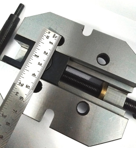 Precision 2-3/8" Inches (60 mm) Jaw Width  Grinding Steel Vice -Hardened & Ground Finish
