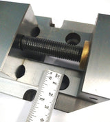 Precision 2-3/8" Inches (60 mm) Jaw Width  Grinding Steel Vice -Hardened & Ground Finish