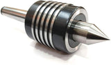 Double Bearings Live Revolving Center Standard Nose-Run-out under 5 microns