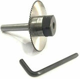 Slitting Saw Holder Arbor With Circular Saw Blade