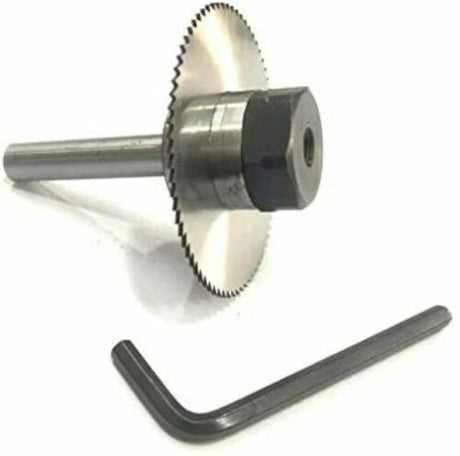 Slitting Saw Holder Arbor With Circular Saw Blade