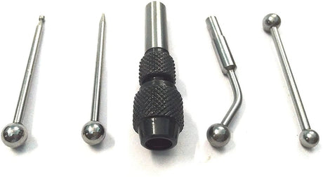 Wiggler & Center finder Set Work Edge Centre Finding Run out concentrical align 5 Pcs Set