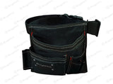 Durable Canvas 5-Pockets Single Side Tool Pouch Bag /Work Apron-Adjustable Belt