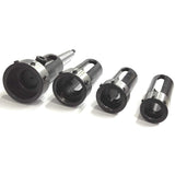 Floating die holder set for lathe tailstock precision threading