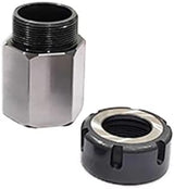 Precision ID ground blue matched ER-32 collet chuck block adapter for CNC Lathe