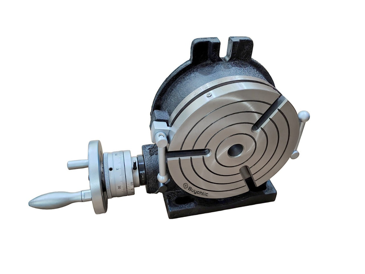 Horizontal Vertical HV8 8" (200 mm) -3 slots Rotary Milling Indexing Table