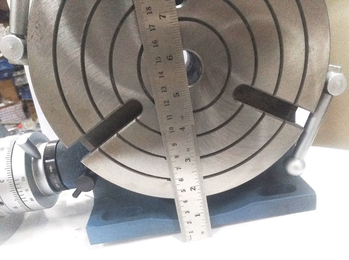 Horizontal Vertical HV8 8" (200 mm) -3 slots Rotary Milling Indexing Table