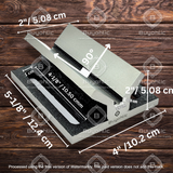 V Block Jig Fixture For Center Drilling Of A Round Work-piece 2" Capacity