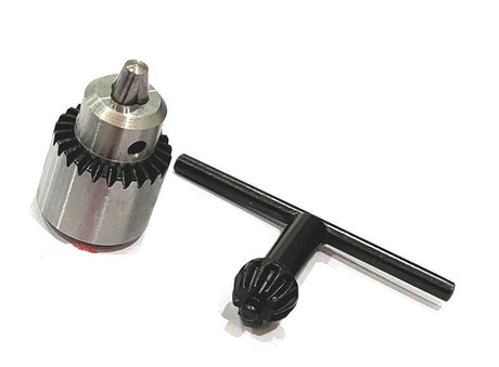 Buyohlic Micro Fine Drill Adaptor Miniature Quill 1/2" Shank-JT0 Taper to mount Drill Chuck