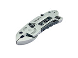 Multitool Wrench set 7 Tools/Pliers/Wire Cutter/Flat Screwdriver Adjustable Multi Purpose Stainless Steel Tool