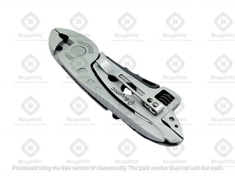Buyohlic International Folding Utility Knife With 3 Blades Automatic Loading Light weight Aluminum Body