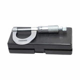 Economical Outside Micrometer, Chrome Plated Finish, Ratchet Stop, 0-25 mm Range // Screw Gauge