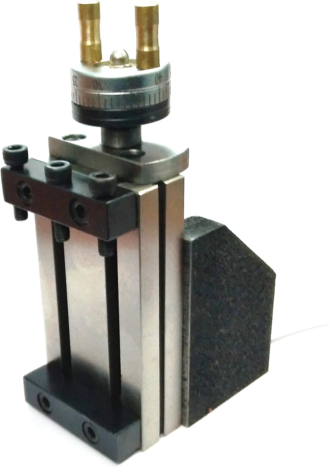 Mini Vertical Slide (90 x 50 mm) with 2"/ 50 mm Steel Vice-Instant Milling-on Small Bench Lathes