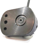 Side view of installed Lathe Ball Turning Tool assembly