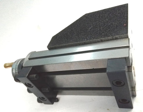 Mini Lathe Vertical Slide (90 x 50 mm) with 2" / 50 mm Steel Vice Instant Milling Attachment for Small Bench Lathes