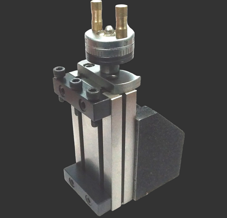 Mini Vertical Slide (90 mm x 50 mm) Lathe Milling Attachment for Instant Machine Milling on Lathe