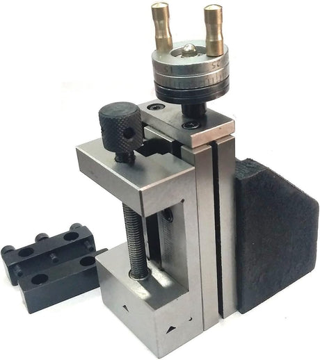 Mini Vertical Slide (90 x 50 mm) with 2"/ 50 mm Steel Vice-Instant Milling-on Small Bench Lathes
