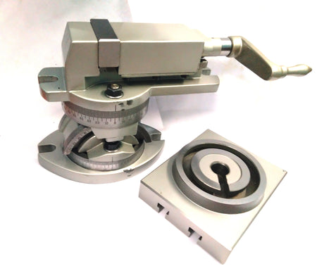 Jaw Width 2'' Inches 50 mm Modular Machine Vice Cum Slotted Table