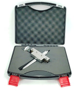 New Taper Turning Attachment Off-setting Revolving Center Metric Tool With Plastic Suitcase