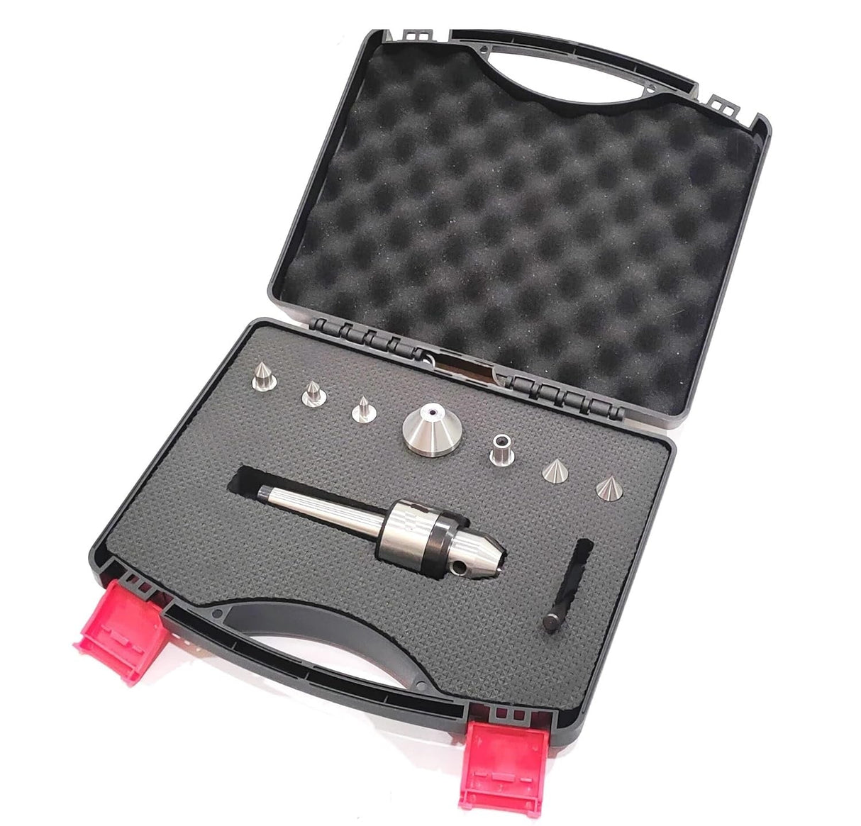 Precision run out under 10 micron multi point bullet live revolving center