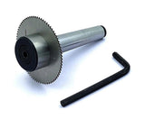 Slitting Saw Holder Arbor With Circular Saw Blade
