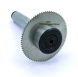 Slitting Saw Holder Arbor With Circular Saw Blade