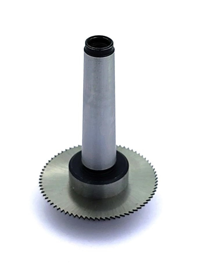 Slitting Saw Holder Arbor With Circular Saw Blade