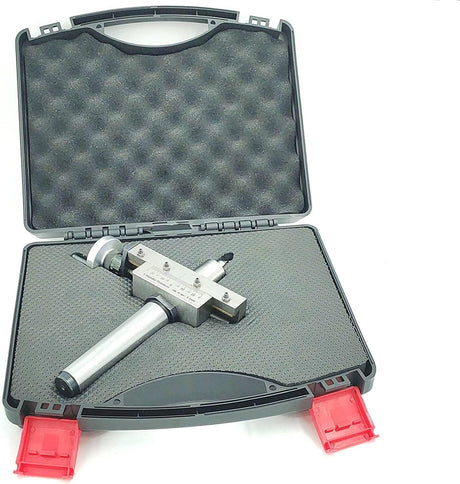 New Taper Turning Attachment Off-setting Revolving Center Metric Tool With Plastic Suitcase