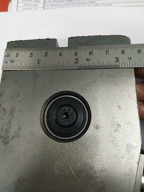 3"/ 80 mm Regular Rotary Table With Small Chucks and back Plate