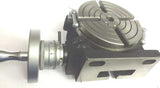 HV6 Rotary Table 4 Slot 6" 150 mm With Tailstock & dividing Indexing Plates Set
