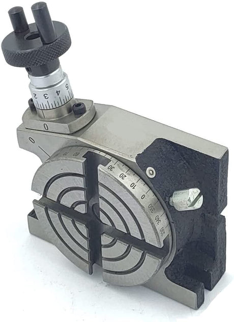 3"/ 80 mm Regular Rotary Table With Small Chucks and back Plate